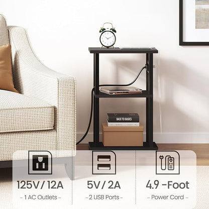TUTOTAK Small Narrow Side Table - Image 5