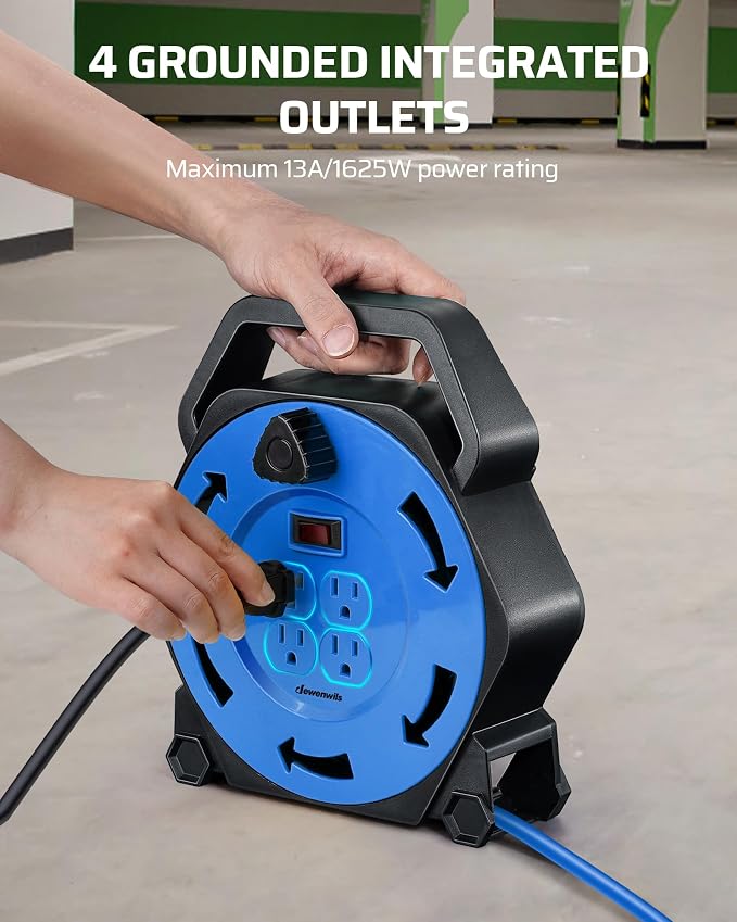 DEWENWILS Extension Cord Reel - Image 7