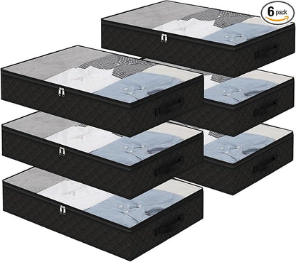 Fixwal Black Underbed Storage Bags by Fixwal