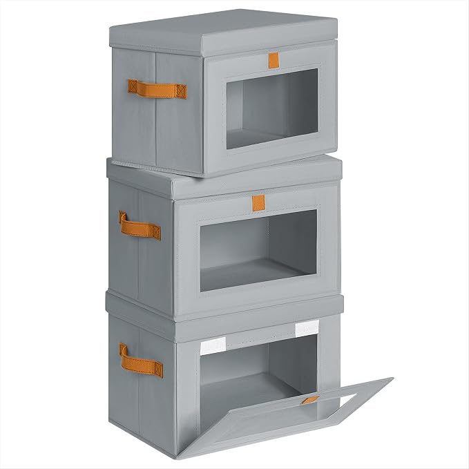 Homsorout Medium Fabric Storage bins by Homsorout