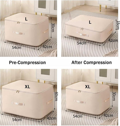 2PCS Ultra Space Saving Self Compression Organizer, Dustproof And - Image 6