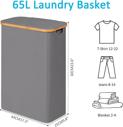efluky Slim Laundry Basket - Image 3