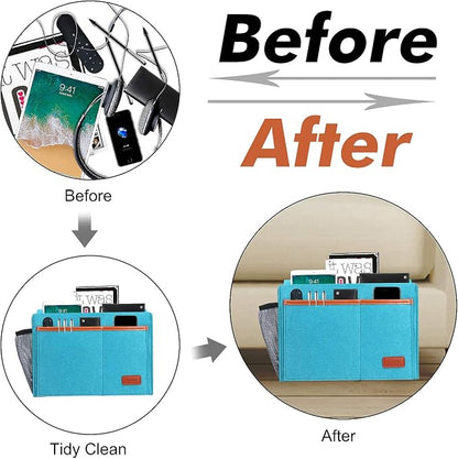 Bedside Caddy, Bed Storage Organizer - Image 2