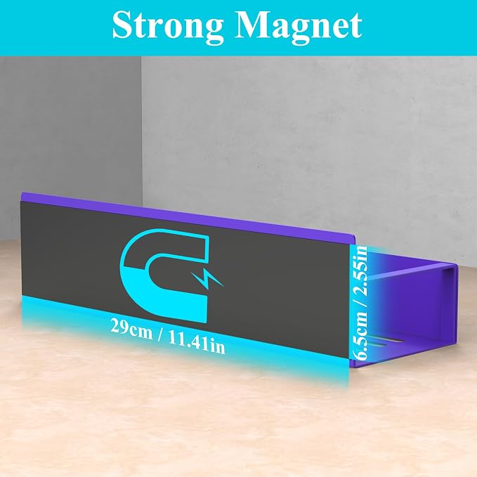 4 Pack Magnetic Spice Storage Rack Organizer - Image 3