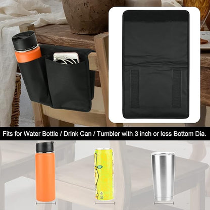 Cosmos Chair Armrest Side Organizer Bedside Caddy Organizer Wheelchair Side - Image 5