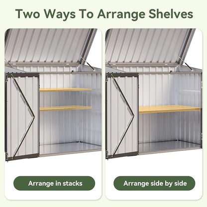 Aoxun Outdoor Storage Cabinet - Image 4