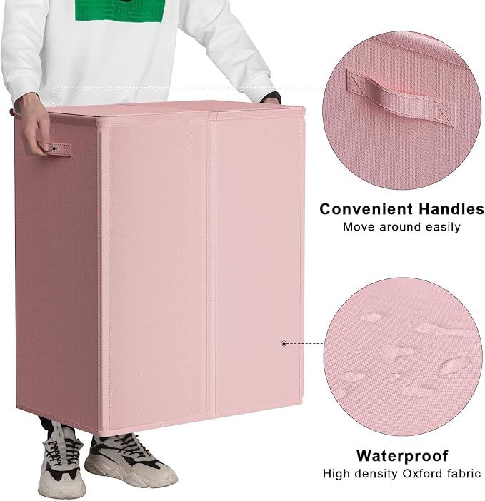 WOWLIVE 154L Double Laundry Hamper - Image 6