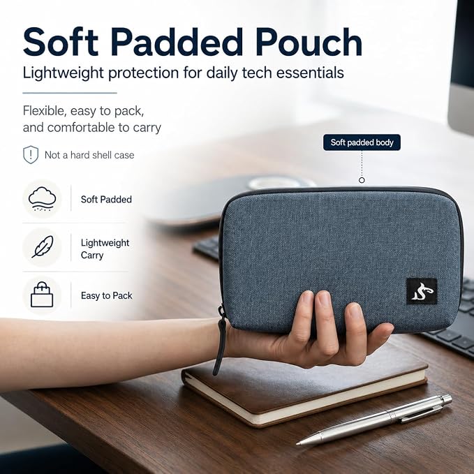 simtoper Electronic Organizer Travel Case – Waterproof Cable Bag - Image 6