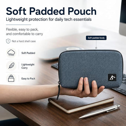 simtoper Electronic Organizer Travel Case – Waterproof Cable Bag - Image 6