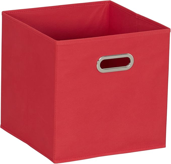 Household Essentials Foldable Fabric Storage Cubes 6-Pack – 11x11x11 Stackable - Image 5