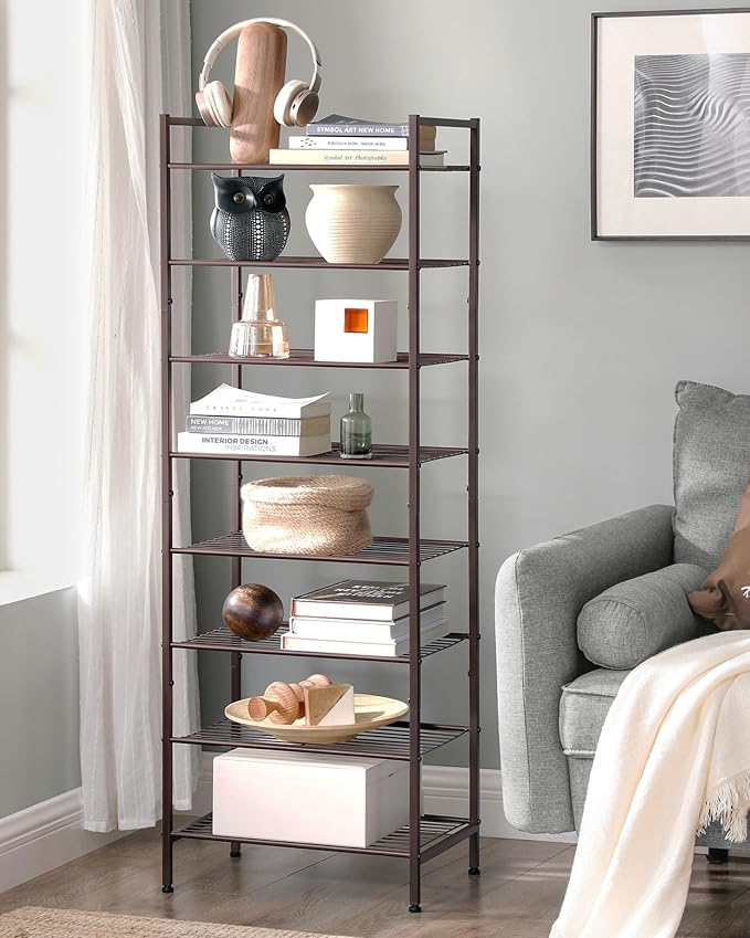 SONGMICS Metal Shoe Rack, Free Standing Shoe Organizer - Image 9