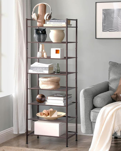SONGMICS Metal Shoe Rack, Free Standing Shoe Organizer - Image 9
