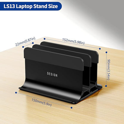 BESIGN LS13 Vertical Laptop Stand Holder - Image 4