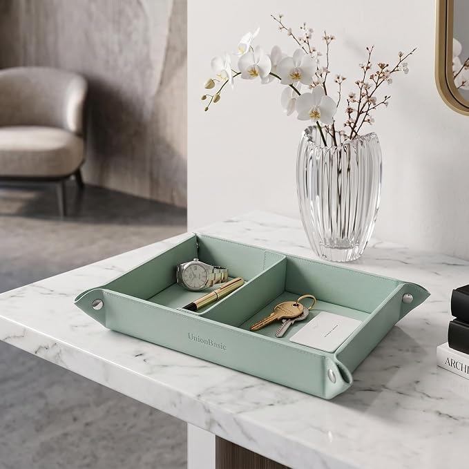 UnionBasic Medium Jewelry Tray for Rings Watches Earrings, Entryway Catchall - Image 4