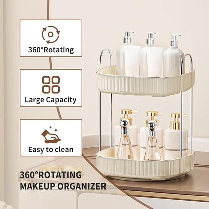 YCIA&DONE 360 Rotating Makeup Organizer - Image 3