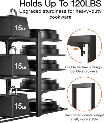 ORDORA Pots and Pans Organizer Rack - Image 5