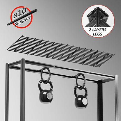 60" W Garage Shelving Heavy Duty Metal Shelving 3030LBS Storage Shelves - Image 9