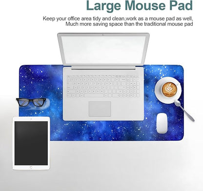 Starry Sky Gaming Mouse Pad 31.5"x11.8"Desk Mat Anti-Slip Rubber Base & Durable - Image 6