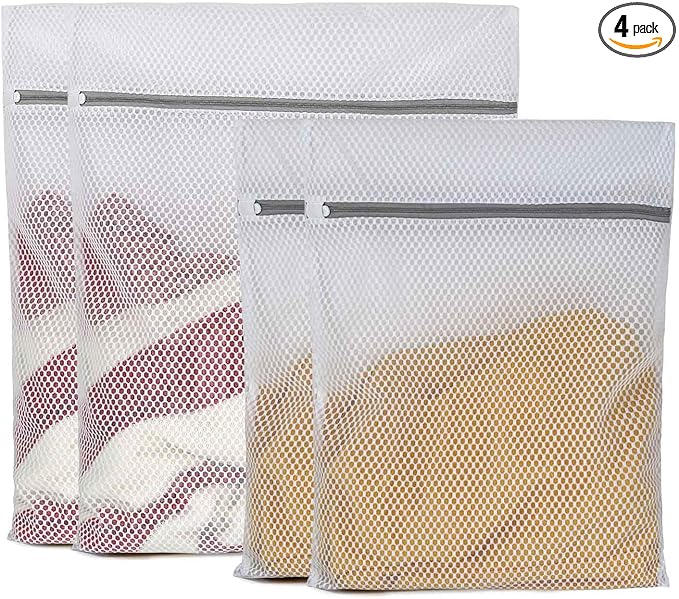 Mesh Laundry Bags for Delicates, Laundry Bags Mesh Wash Bags, 125gsm Lingerie by MARMINS