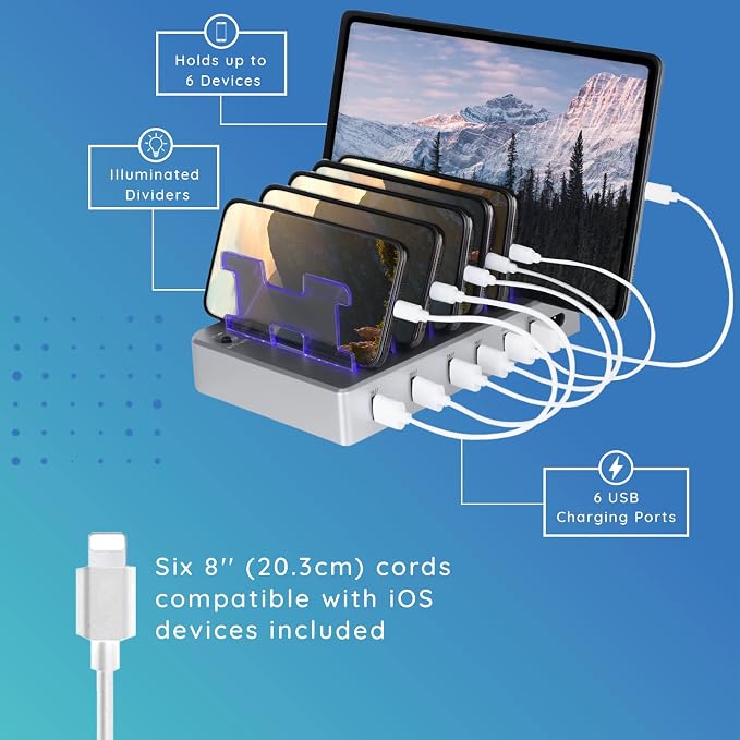 Charging Station for Multiple Devices, - Image 3