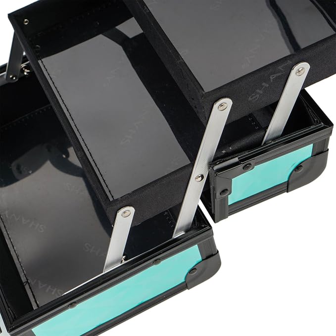 SHANY Chic Makeup Train Case Cosmetic Box Portable Makeup Case Cosmetics Beauty - Image 10