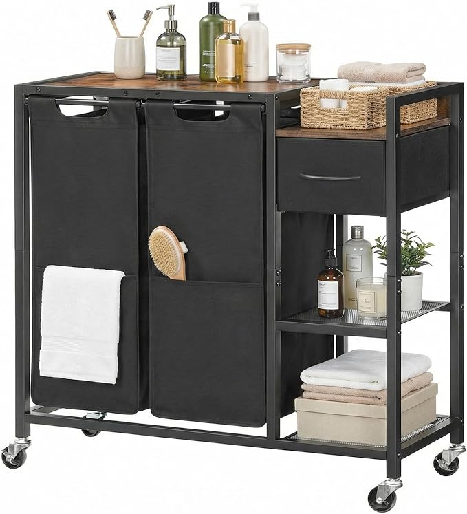 HOOBRO 2 Section Laundry Sorter by HOOBRO