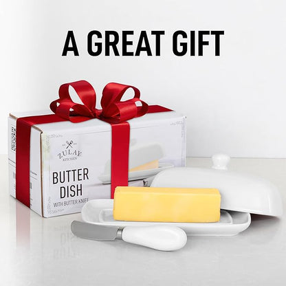 Zulay Kitchen Butter Dish With Lid - Image 5