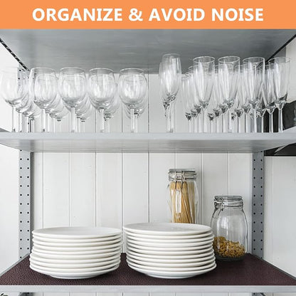 WochiTV Shelf Liner for Cabinets, Drawer Non Adhesive Non Slip Foam Mat for - Image 6