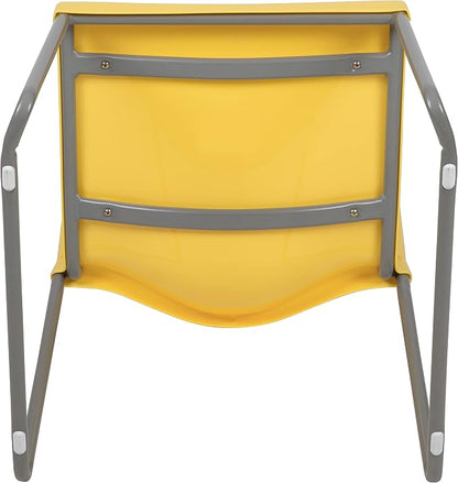 Flash Furniture HERCULES Series 880 lb. Capacity Yellow Full Back Contoured - Image 11