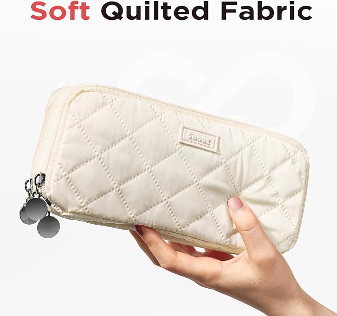 Sooez Large Pencil Case Pouch, Extra Big Pencil Bag - Image 2