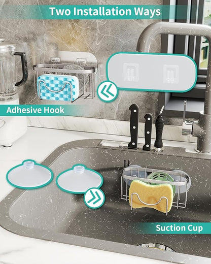 HapiRm Multifunctional Kitchen Sponge Holder - Image 3