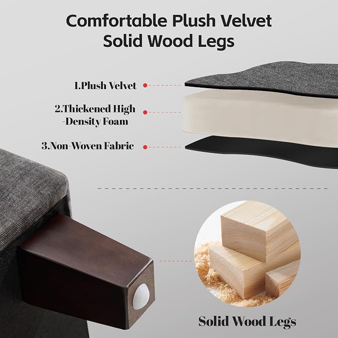 GENTEACO 45" Storage Ottoman Bench - Image 6