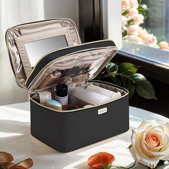 8.8L Double Layer Travel Makeup Bag - Image 3