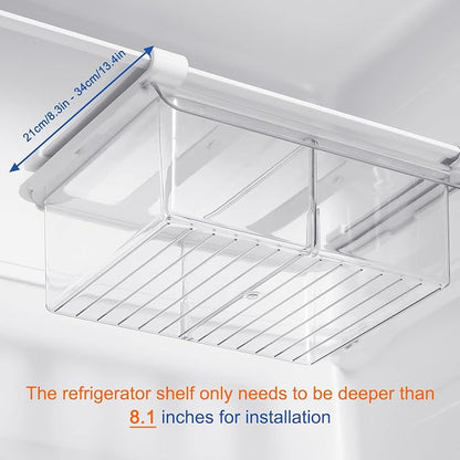 Pull-Out Fridge Drawer Organizer - Image 6