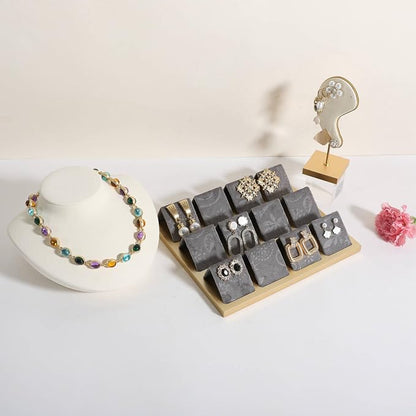 GemeShou Golden coated earring display stand - Image 4