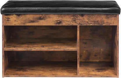 HOOBRO Shoe Storage Bench with Cushion, 32.3'' Entryway Bench with Lift Top - Image 9
