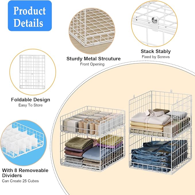 Cidaziya Closet Organizers and Storage Shelves - Image 7