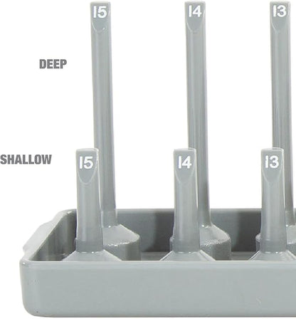 OEMTOOLS 22413 6 Piece SAE and Metric Socket Tray Set, SAE and Metric Socket - Image 8