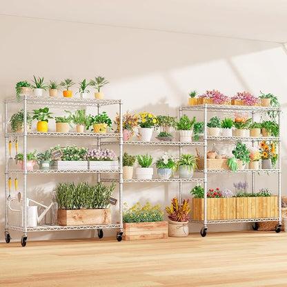 PrimeZone 5 Tier 48" Wx24''Dx81''H Wire Shelving - Image 8