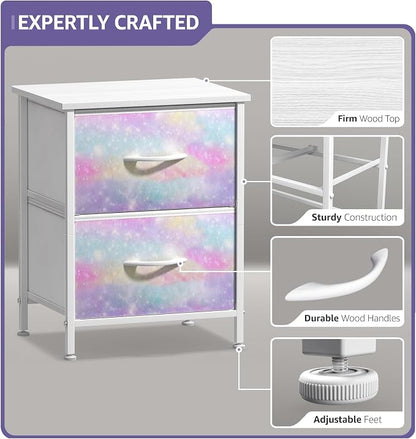 Sorbus Nightstand with 2 Drawers - Image 4