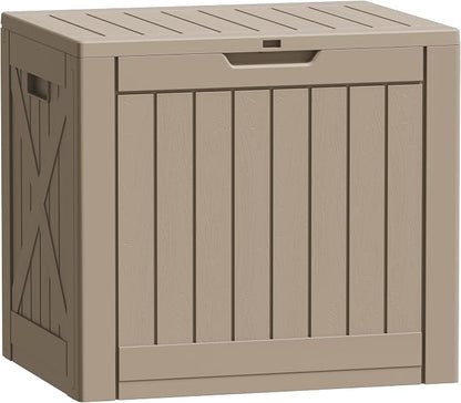 Flamaker Resin Deck Box 40 Gallon Waterproof Outdoor Storage Box | Indoor by Flamaker