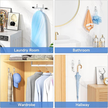 Ironing Board Holder Wall Mount, Durable Ironing Board Holder Stainless Steel - Image 8