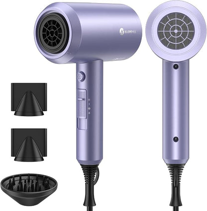 slopehill Professional Ionic Hair Dryer, Powerful 1800W Fast Drying Low Noise by slopehill