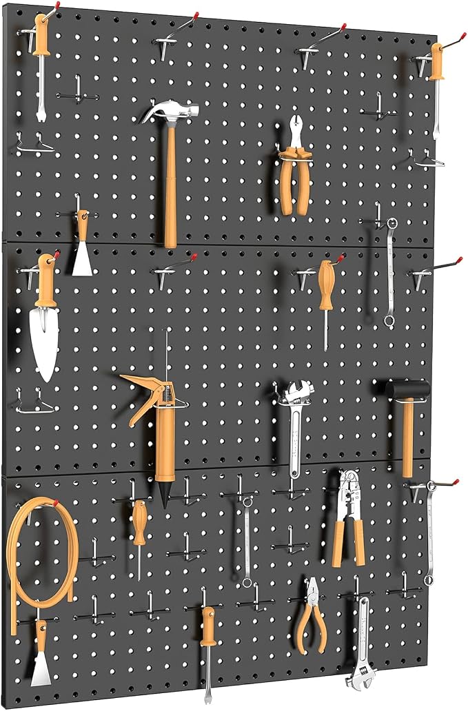 TORACK 3 PCS Metal Pegboard Panels - Image 2