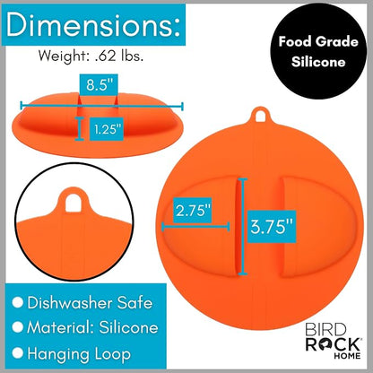 BIRDROCK HOME Collapsible Large BBQ Prep Tub w/Cutting Board, Portable Silicone - Image 7