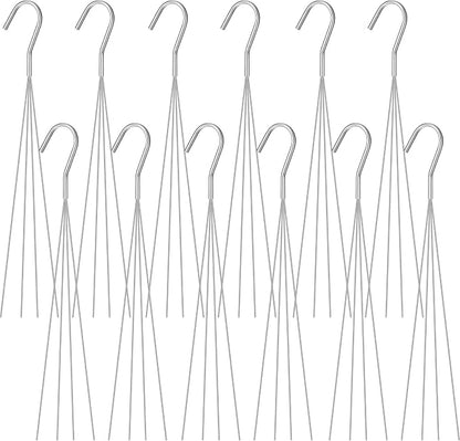 Mixweer 12 Pcs 24 Inch Wire Plant Hangers - Image 8