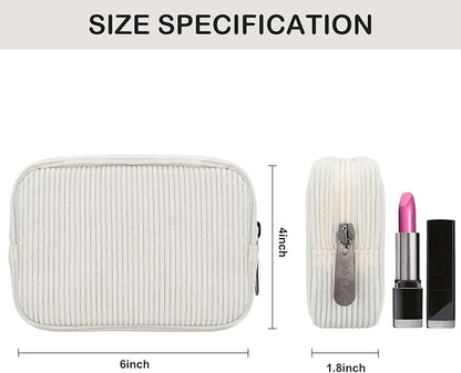 E-Tree Cute Small Makeup Bag, Cosmetic Toiletry Make up Little Items Pouch - Image 2