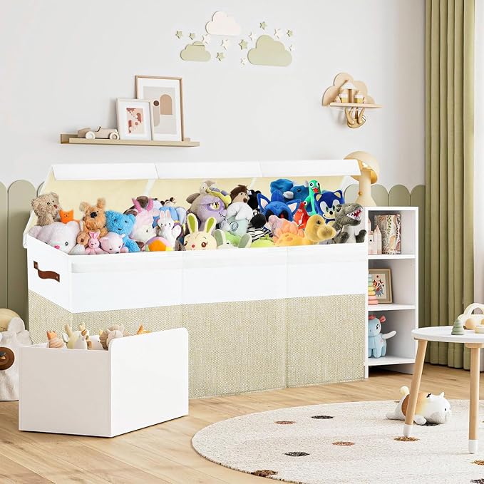 Large Toy Box Chest, Toy Storage Organizer, Storage Bins - Image 2