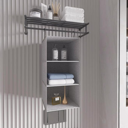 Hanging Closet Organizer, Easy Mount Collapsible 3-Shelf Camper Closet Wardrobe - Image 8