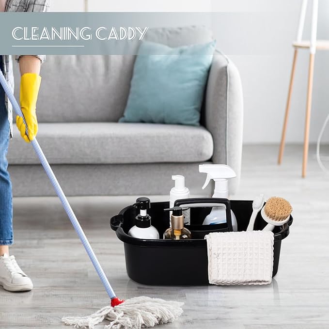 Large Cleaning Supplies Caddy Portable Shower Basket Supply Organizer - Image 4